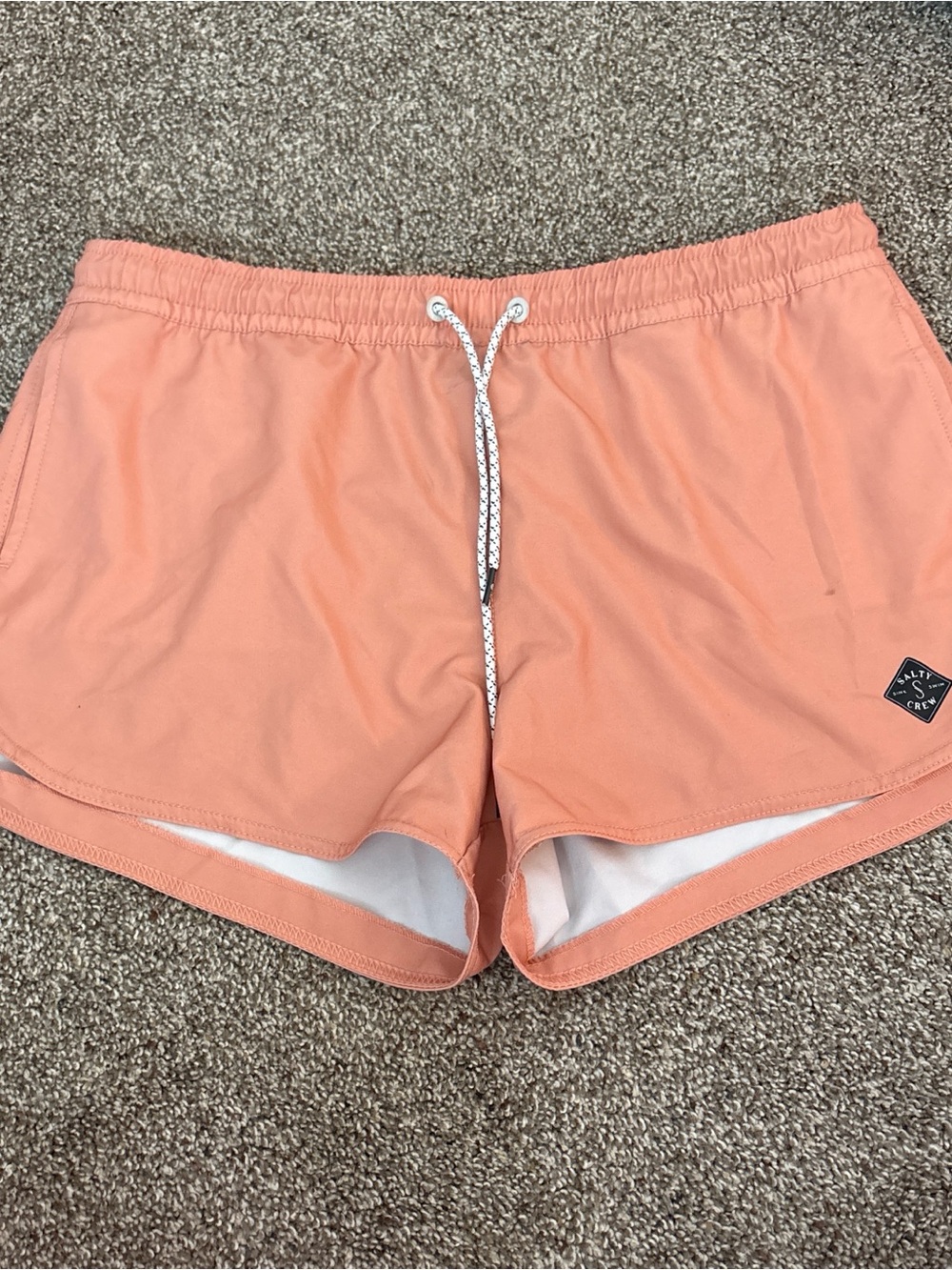 Salty Crew Coral Athletic Drawstring Shorts